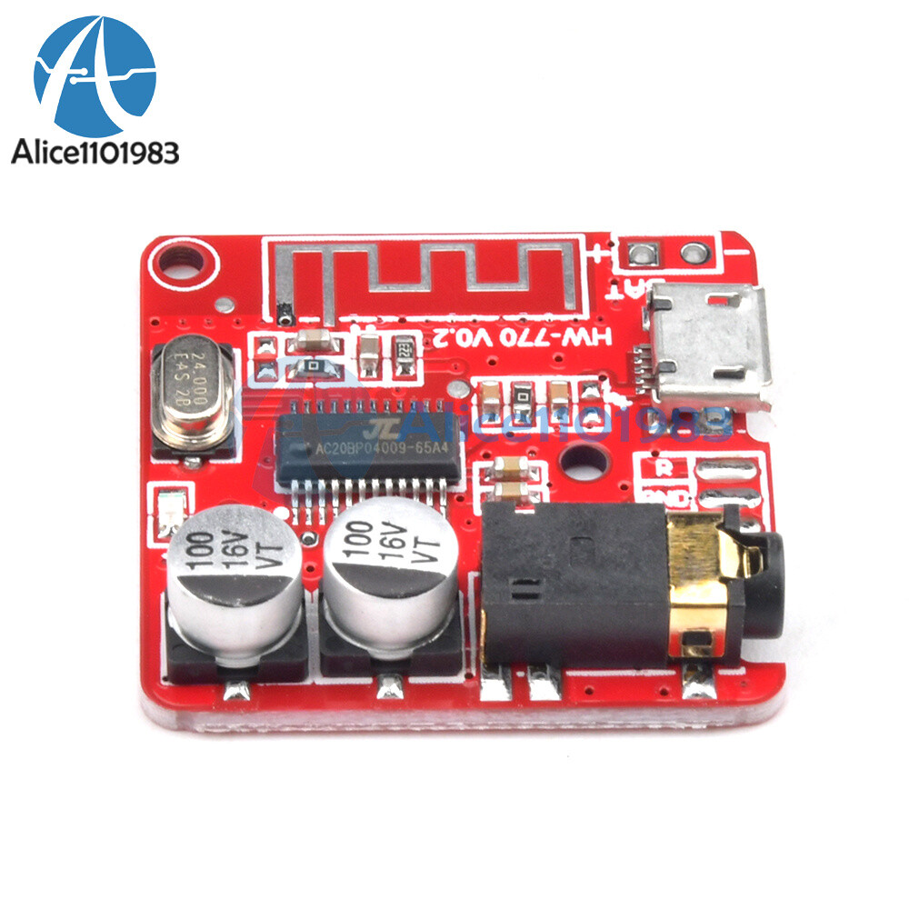Mini Bluetooth 4.1 MP3 Player Lossless Decoder Board Micro USB TF SD Card 3.7-5V
