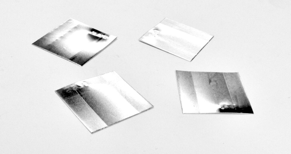 4 Pieces Silver Solder Sheet Assorted Pack 1Dwt @ X-Soft, Easy Soft, Medium Hard