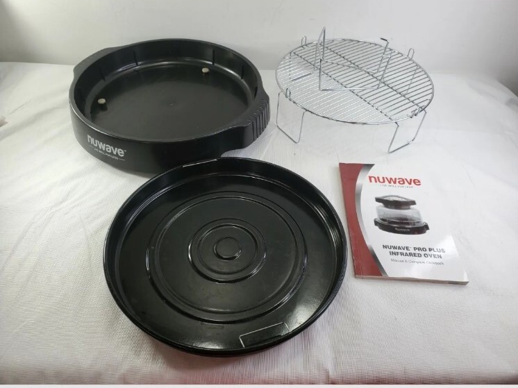 NuWave Pro Oven Models 20621 Replacement Parts Drip Pan Base & Rack instructions