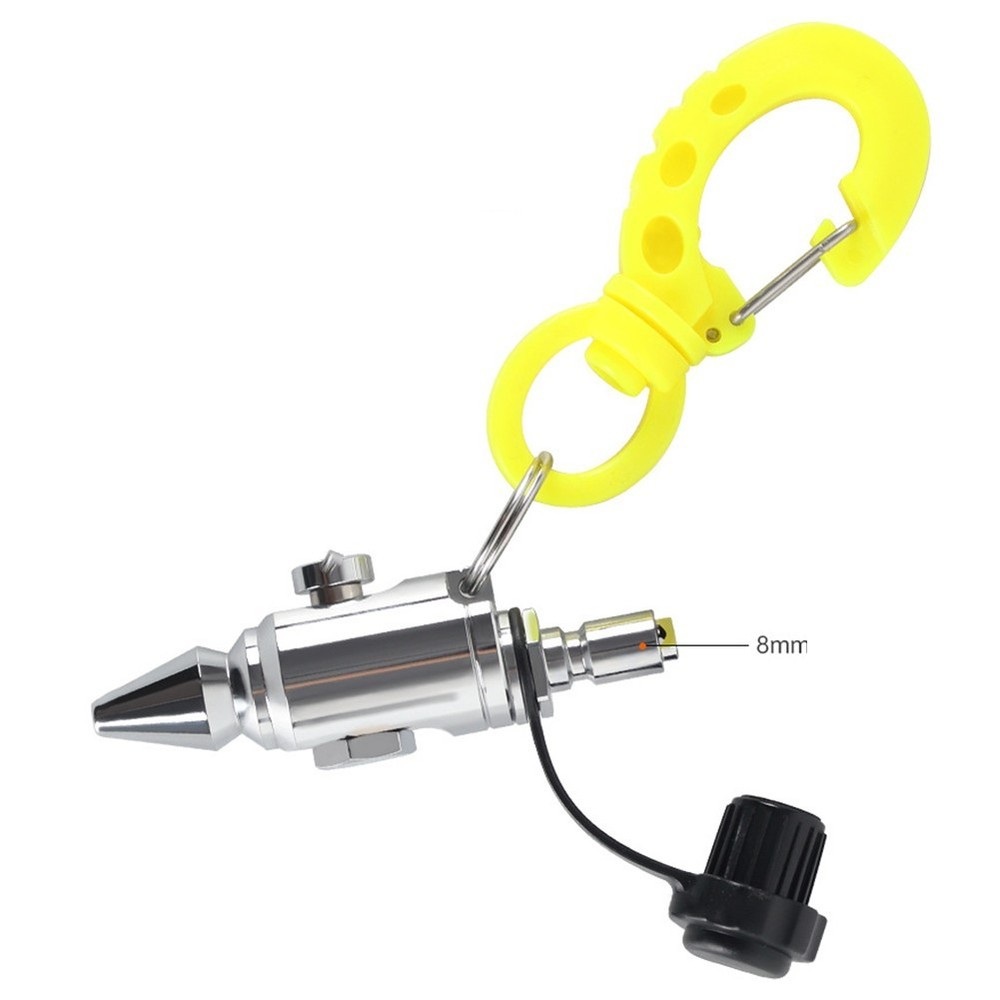 Dust Blowing Tool Air Nozzle 75mm Length 8mm Interface Functional Air Nozzle