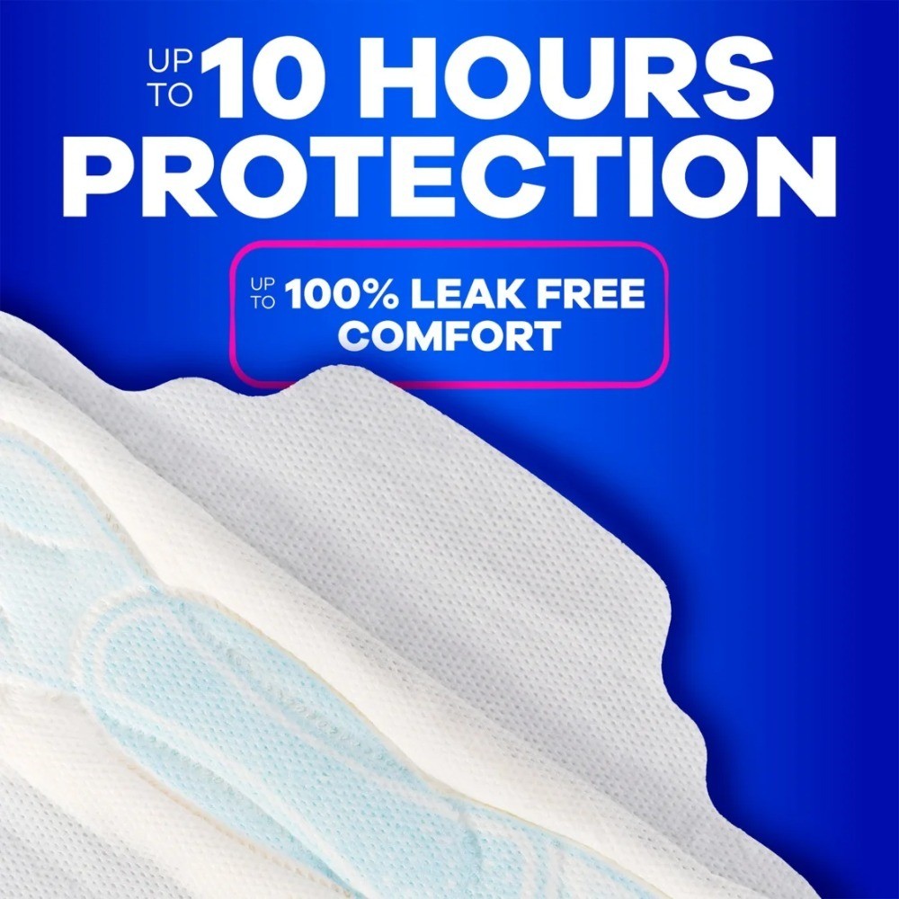 Extra Long Super Absorbency Maxi Pads with Wings Size 3 33 Count