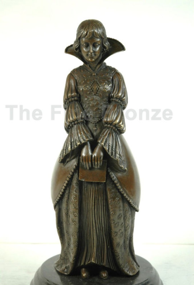 D.H.Chiparus bronze statue, After Reading APRES LECTURE