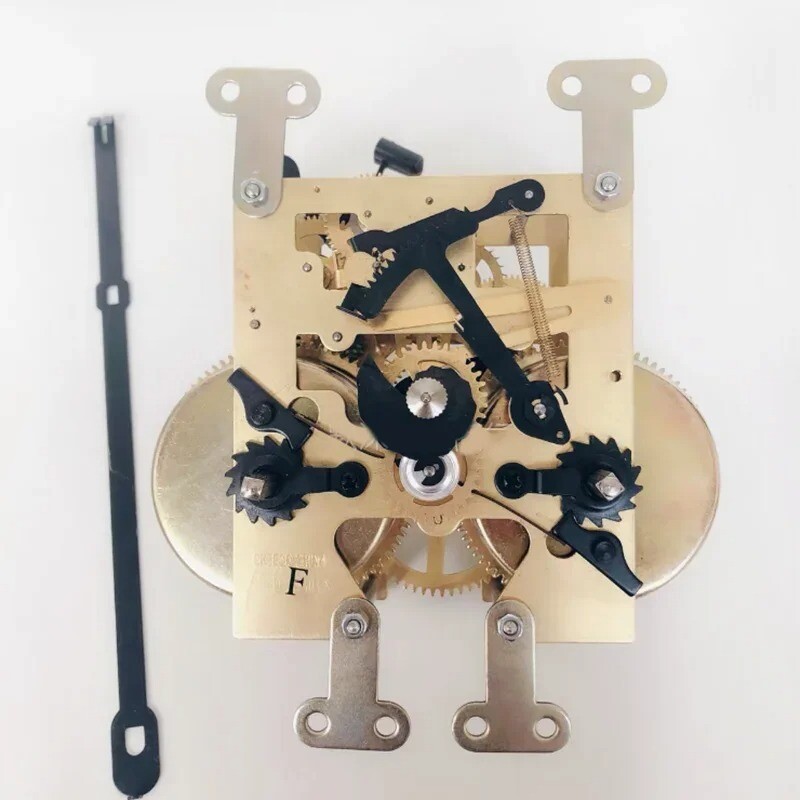 Old-Fashioned Mechanical Winding Full Copper Clock Movement Accessories 31 Days