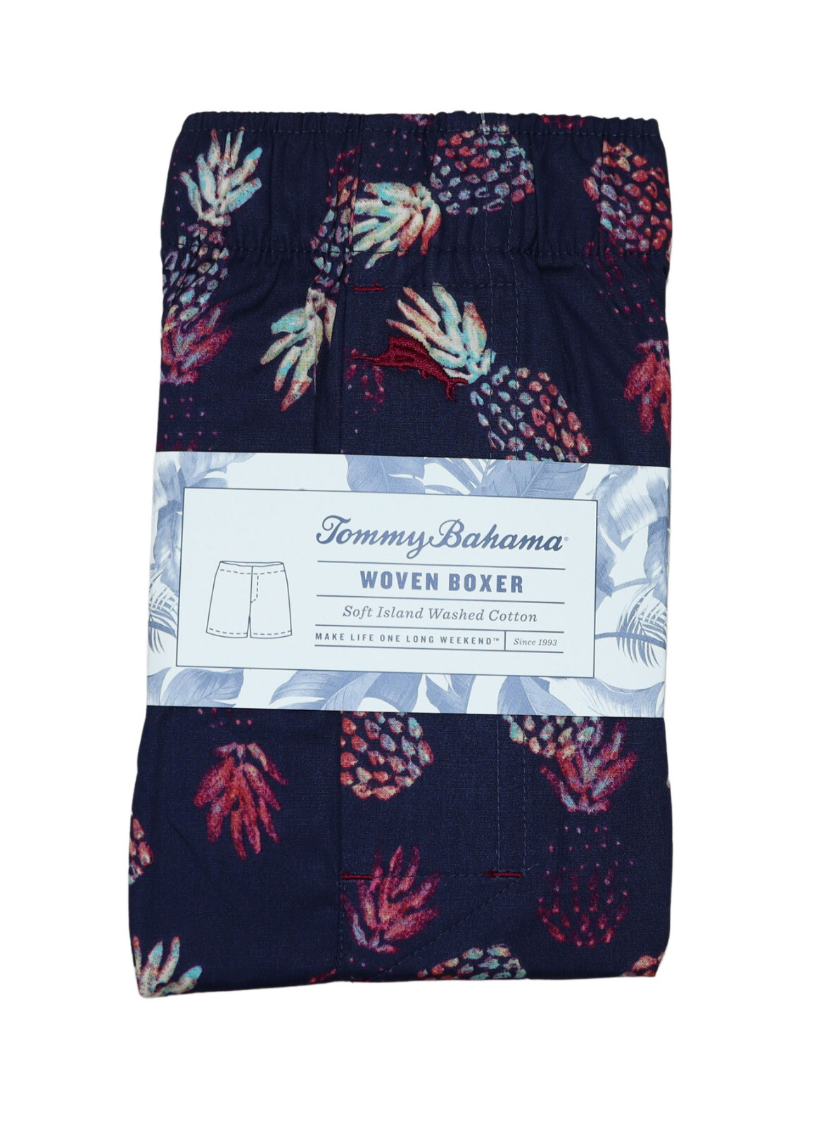 Tommy Bahama Men's Boxer Shorts Island Washed 100% Cotton Tropical Patterns NWT