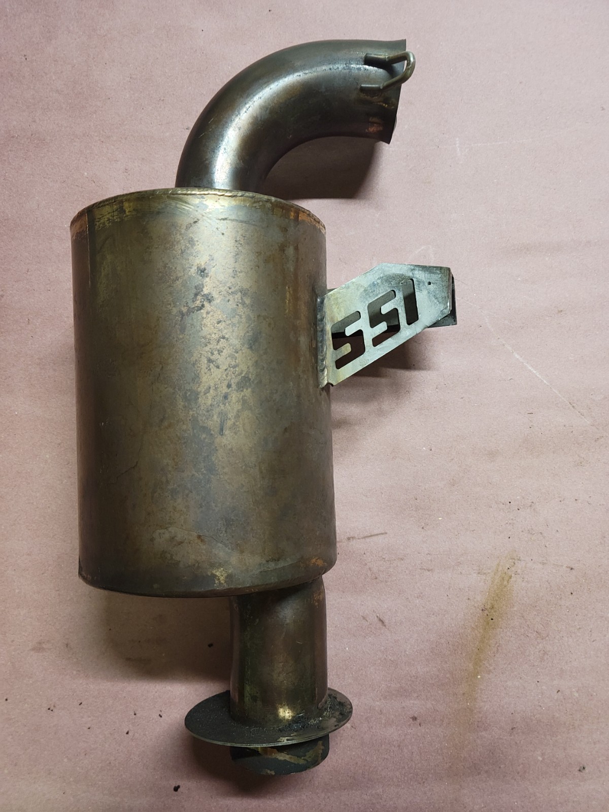 Polaris Rmk Pro 800 Can Silencer Exhaust