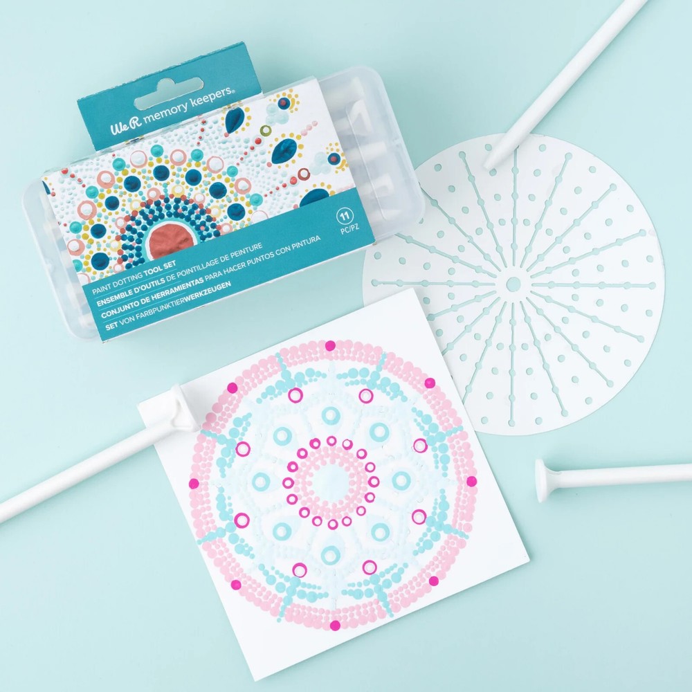 We R Memory Keepers Paint Dotting Tool Set - (11-piece Set)