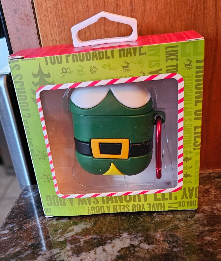 Elf AirPods Case--NIB with hook Cute Gift
