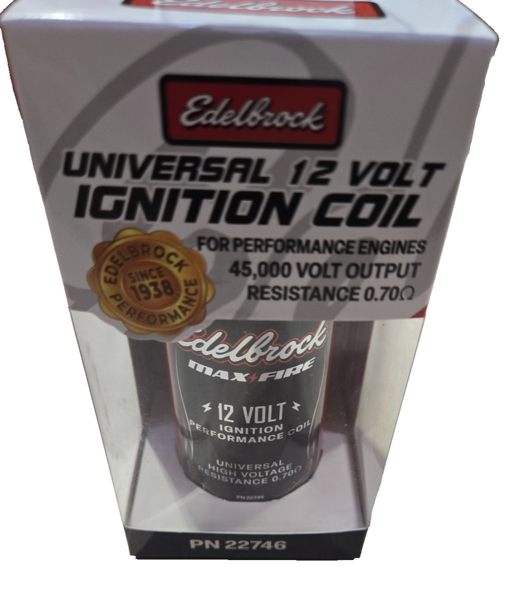 Universal Ignition Coil - EDELBROCK 22746, 12 Volt, High Output, Pro-Flo 4 EFI