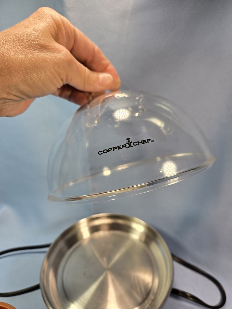 Copper Chef Egg Maker Perfect Precise & Effortless Automatic 14 Egg Capacity