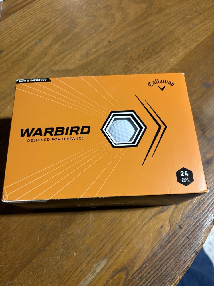 Callaway Warbird Golfballs 24ct Box New Never Opened