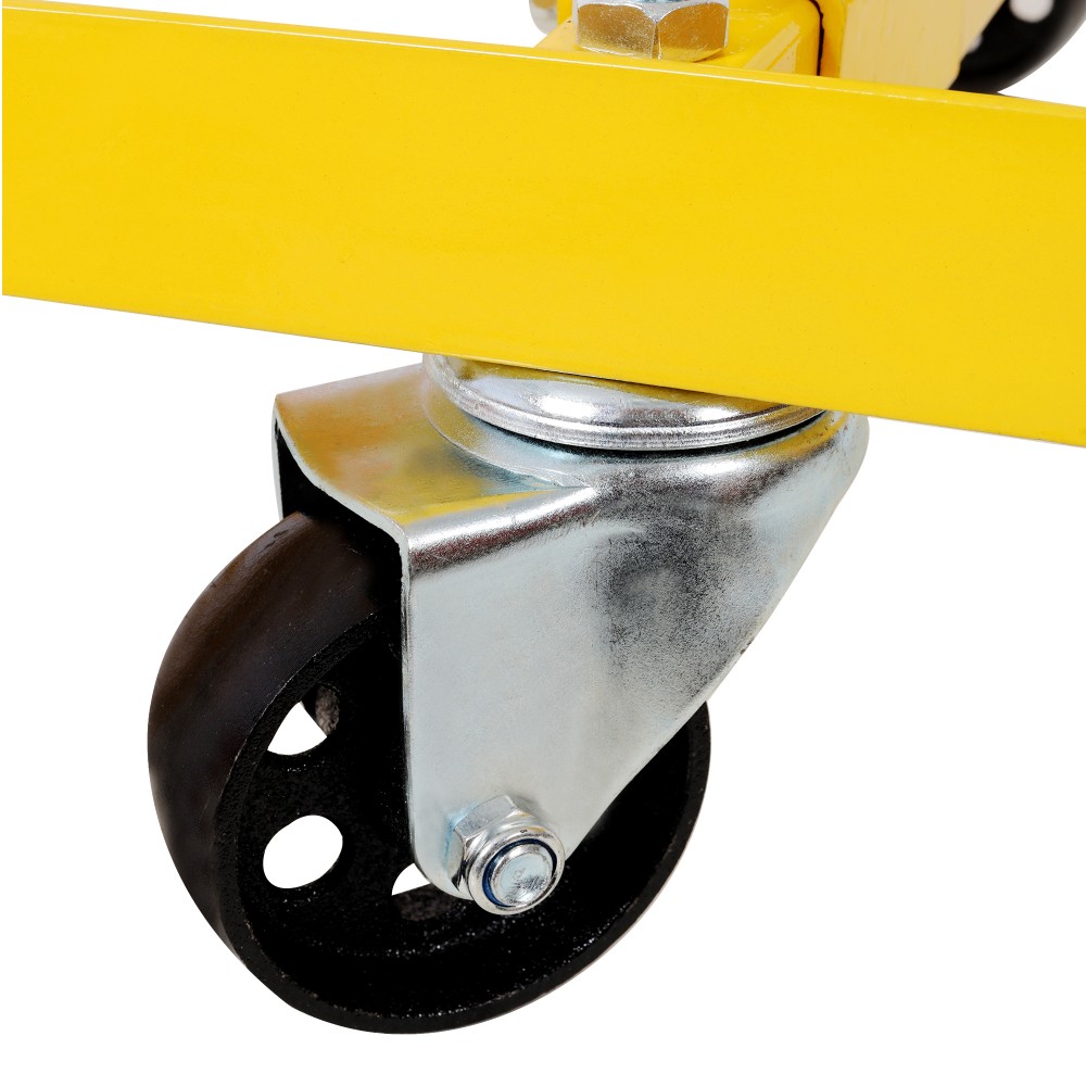 750 lb Rolling Engine Stand Adjustable Width & Length Includes 2 Buckle Straps