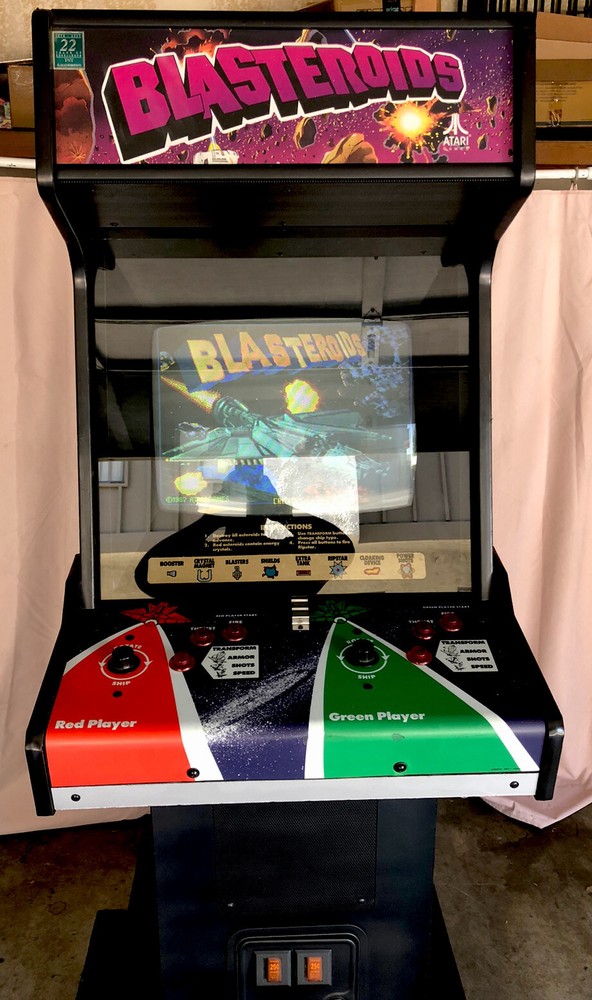 BLASTEROIDS Asteroid Arcade Machine by Atari (Great Condition) *RARE*