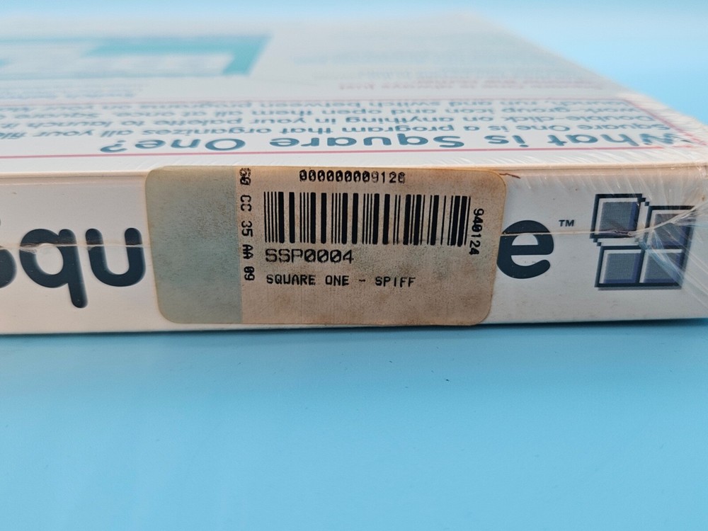 SEALED Vintage Binary Software Square One Push-Button Control Macintosh Unique