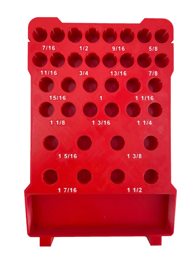 Milwaukee Packout Compact Compatible 7/16 - 1 1/2" Annular Bit Set Tray Insert