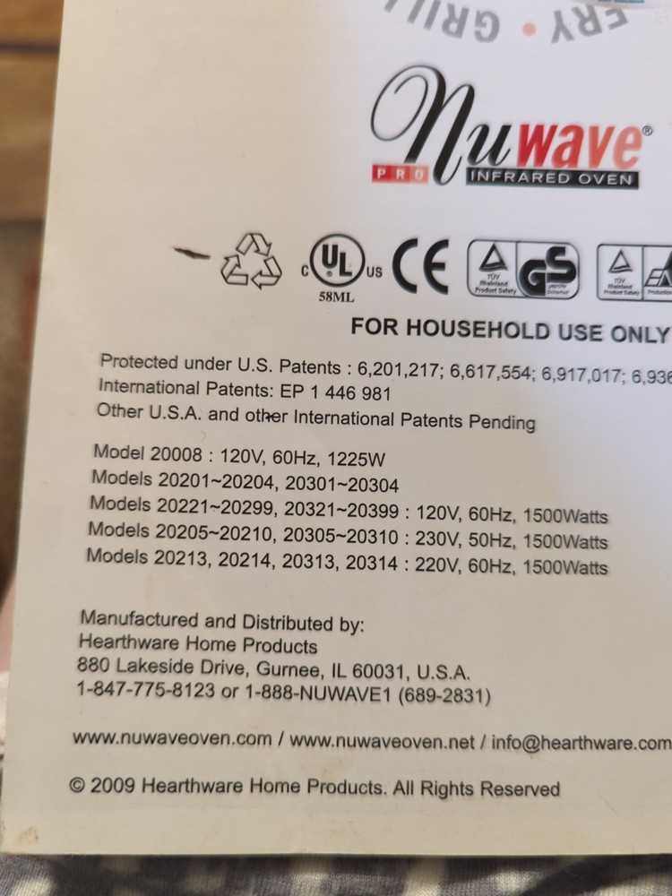 Nuwave Pro Infrared Oven Complete Cookbook