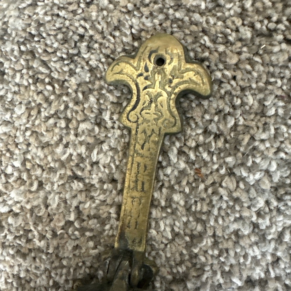 Antique Lion Head Door Knocker Solid Brass