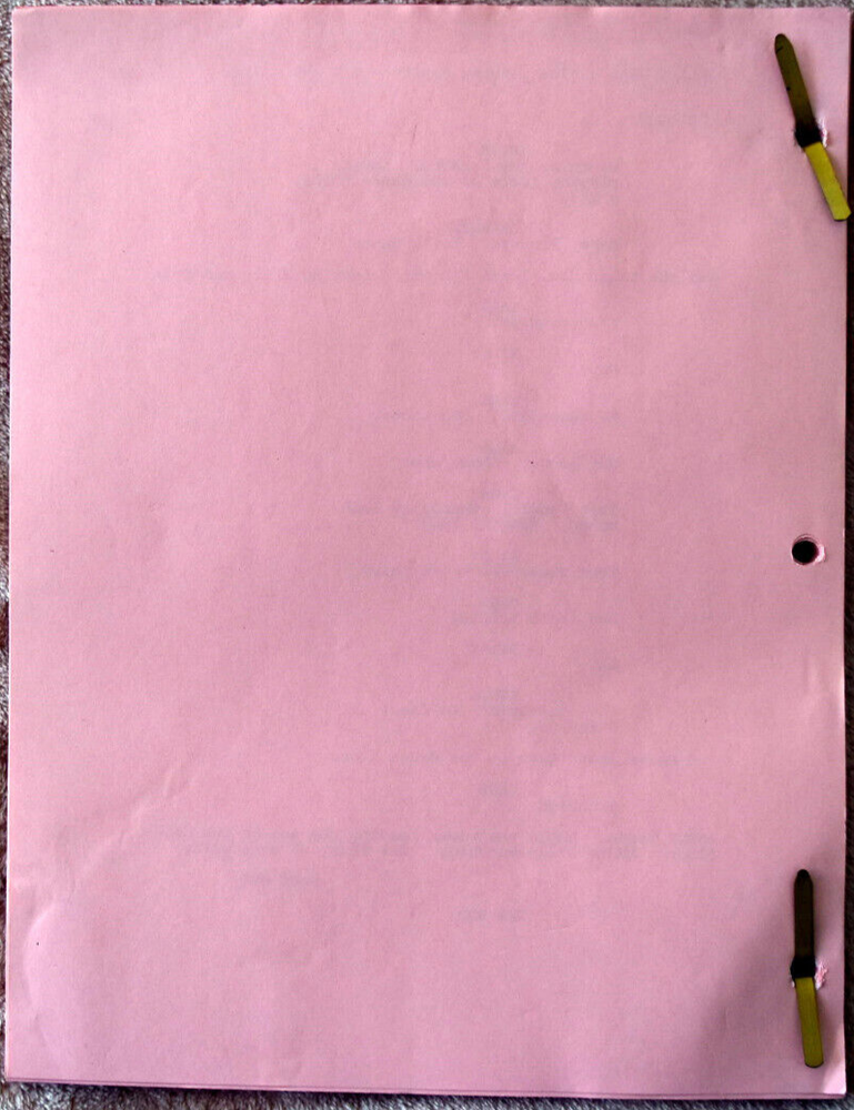 7 Original Ally McBeal Screenplays Scripts Including The Playing Field, Inmates.