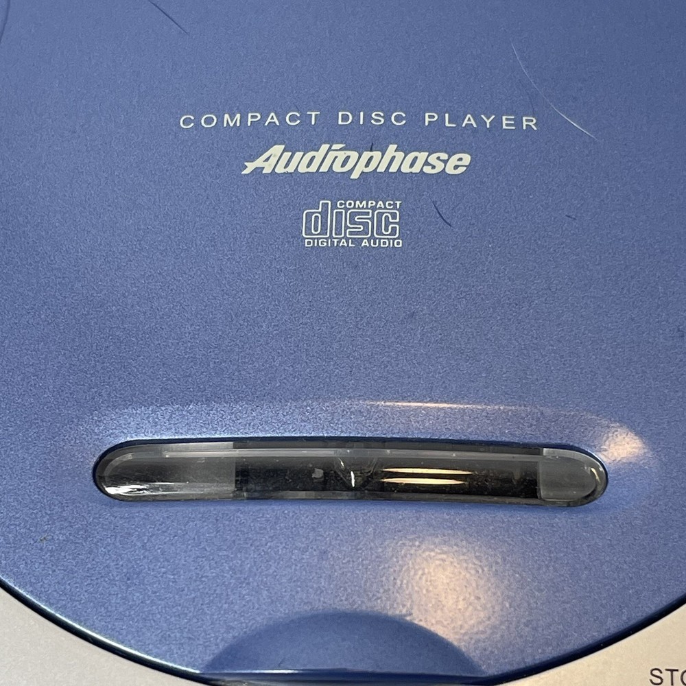 Audiophase Compact Disc Player Model CD01 AM/FM