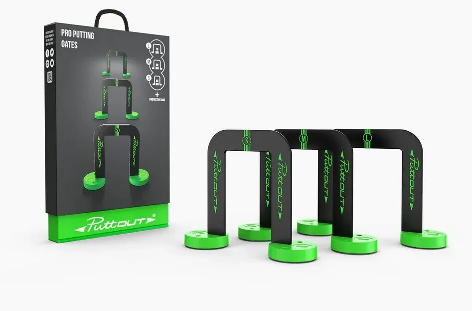 PUTTOUT Pro Putting Gates Kit with Protective Bag