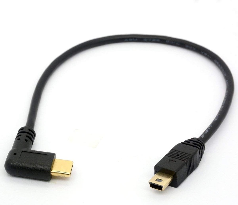 Angle USB Type C to Micro Cable, 90 Degree USB-C Male TypeC To Mini