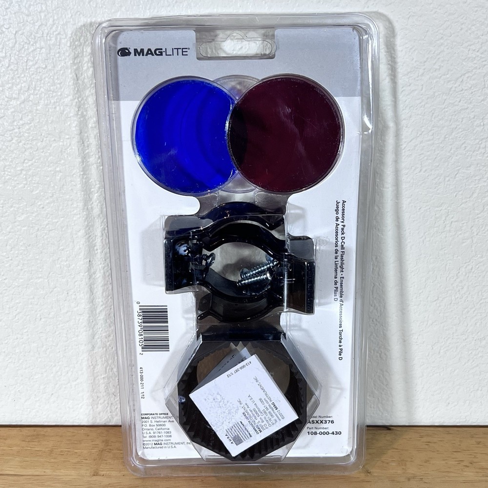 Maglite ASXX376 Flashlight Accesory Pack for D-Cell Flashlights