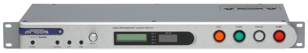 Symetrix Airtools 6000 Broadcast 40 Sec Profanity DUMP Button Delay XLR Balanced