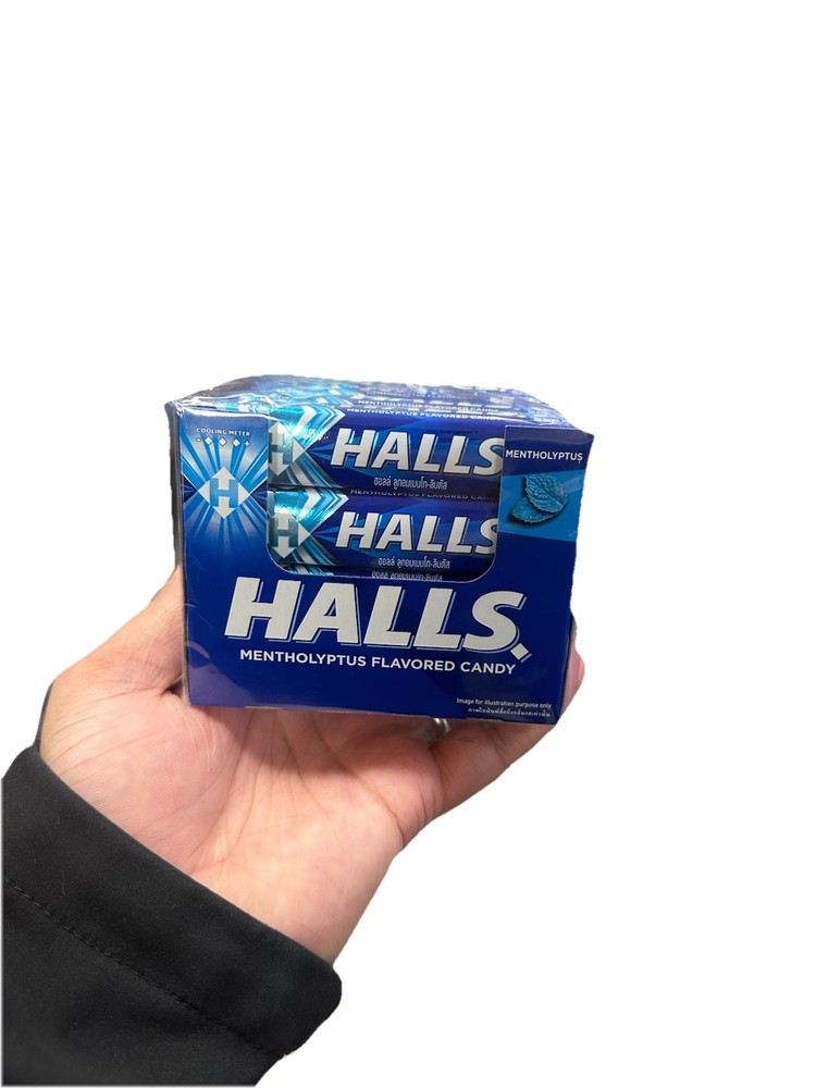 Halls Cough Drops – Mentholyptus Flavor (20ct)