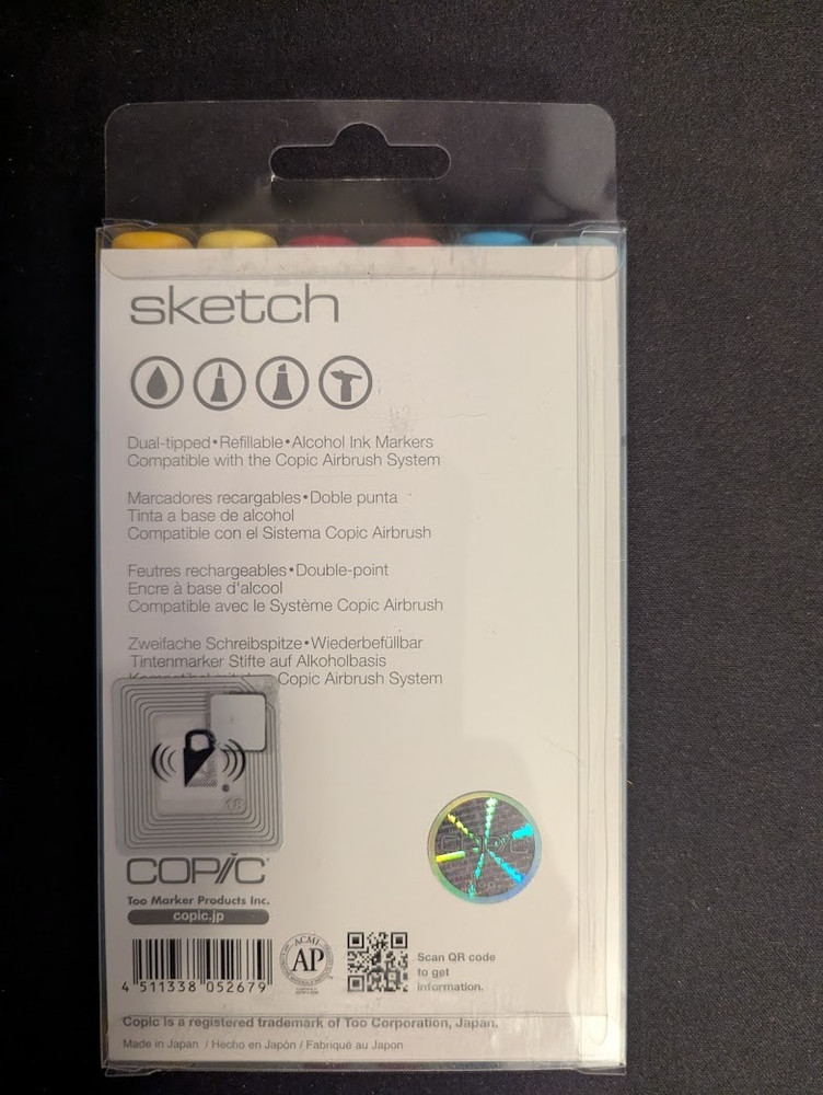 Copic Sketch Markers 6pc Pre-Packaged Set [You Select]