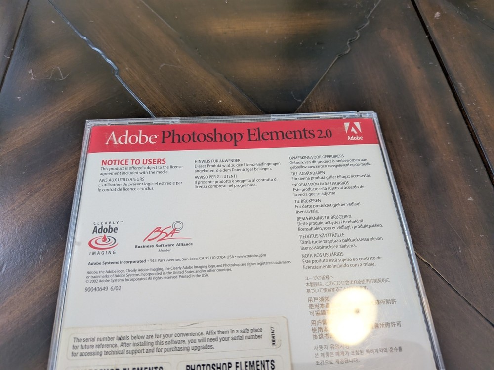 Photoshop Elements 2.0, Adobe with serial number