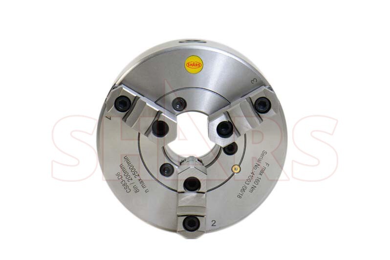 Shars CS103-D8 10" 3 Jaw D1-8 Cast Steel Self Centering Scroll Lathe Chuck R[