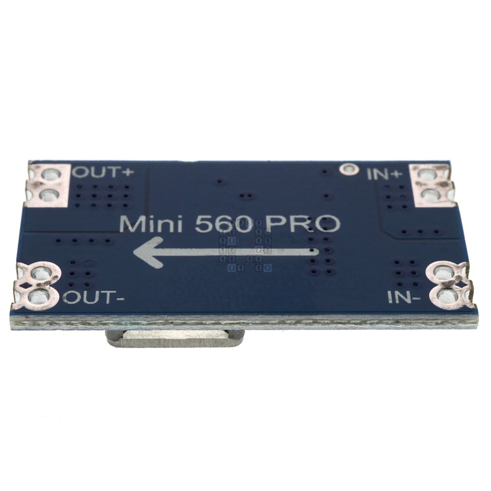 Mini560 Pro High Efficiency DC-DC Buck Voltage Regulator, 5VDC Output, 5A Max