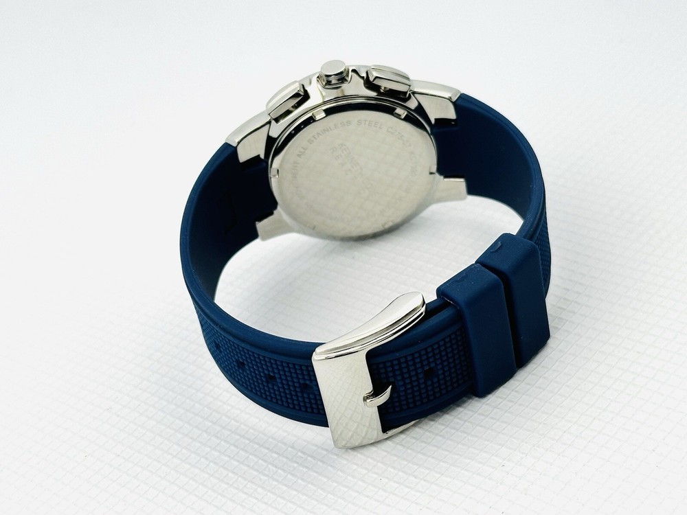 Kenneth Cole Strap , KC1390 , Blue Rubber Strap , Kenneth Cole watch strap ,