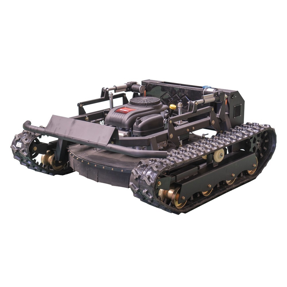 HW608-90 Remote Control Lawn Mower 65° Climbing Adjustable Mowing Height Four-W