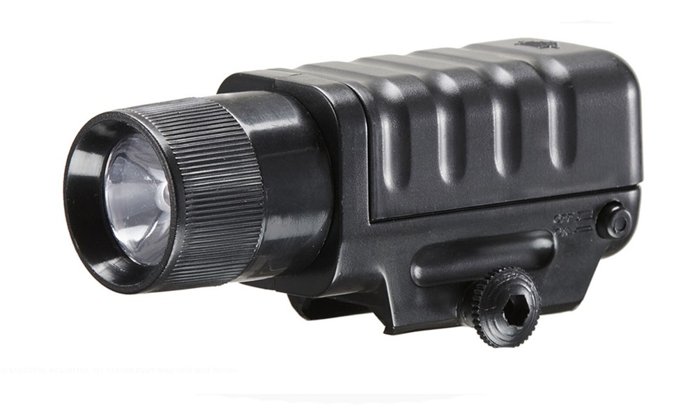 AirSoft Double Eagle M4 AEG Automatic Electric Rifle w/Flashlight & Red DOT Scop