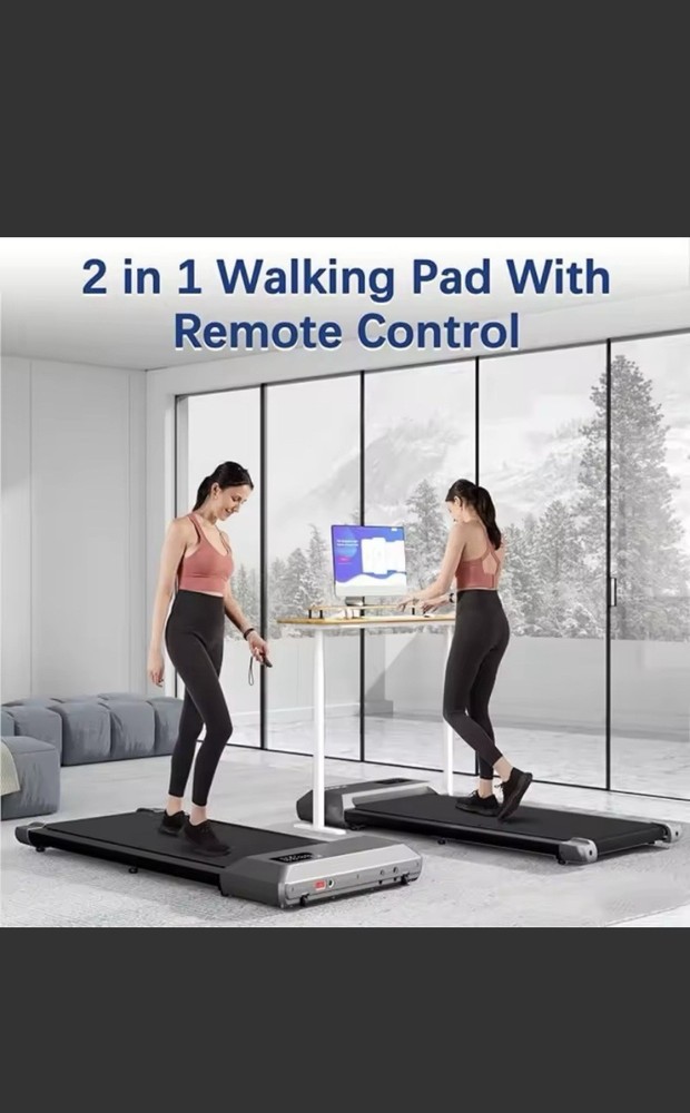 Treadmill for Home Walking Pad Under Desk Exercise Machine with Remote Portable