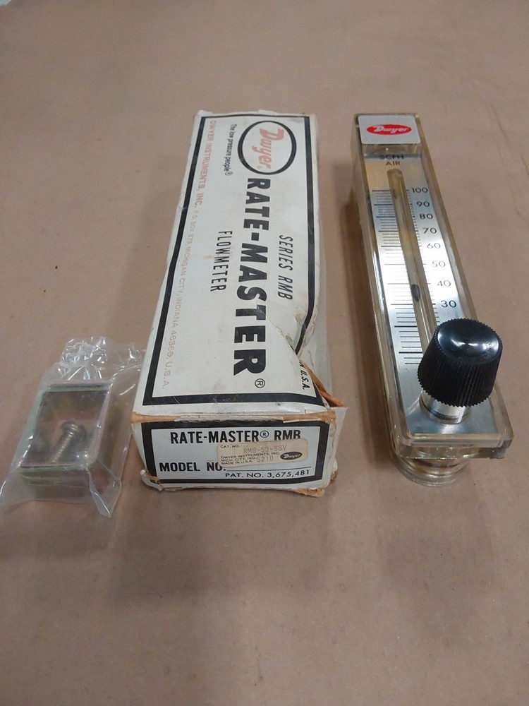 Rate-Master Flowmeter RMB-53-SSV S21D