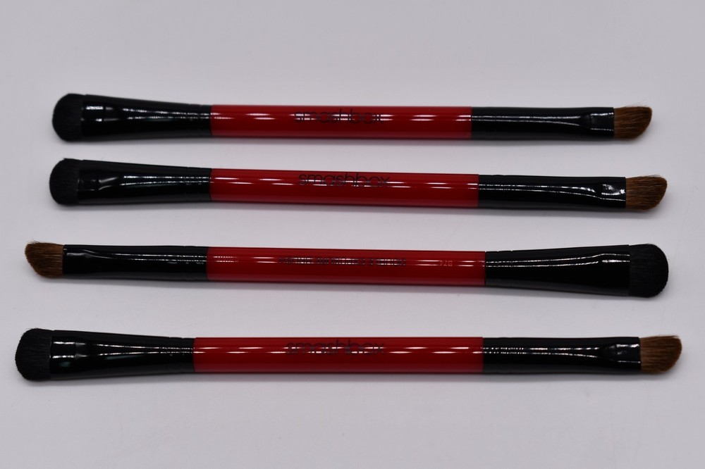 (4-PACK) Smashbox Double Exposure Eyeshadow Angled / Oval Makeup Brush