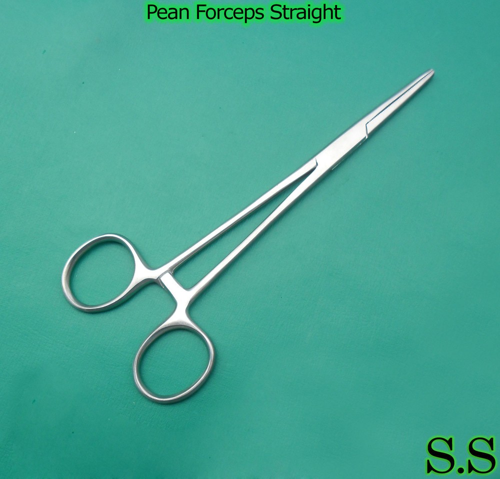 24 PCS PEAN FORCEPS 9" STRAIGHT SURGICAL VETERINARY INSTRUMENTS