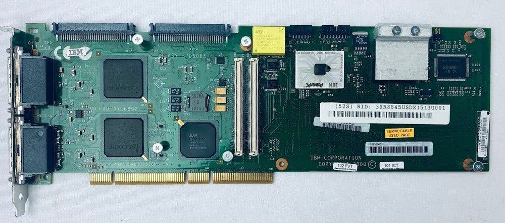 IBM 37L6892 SCSI Controller Card