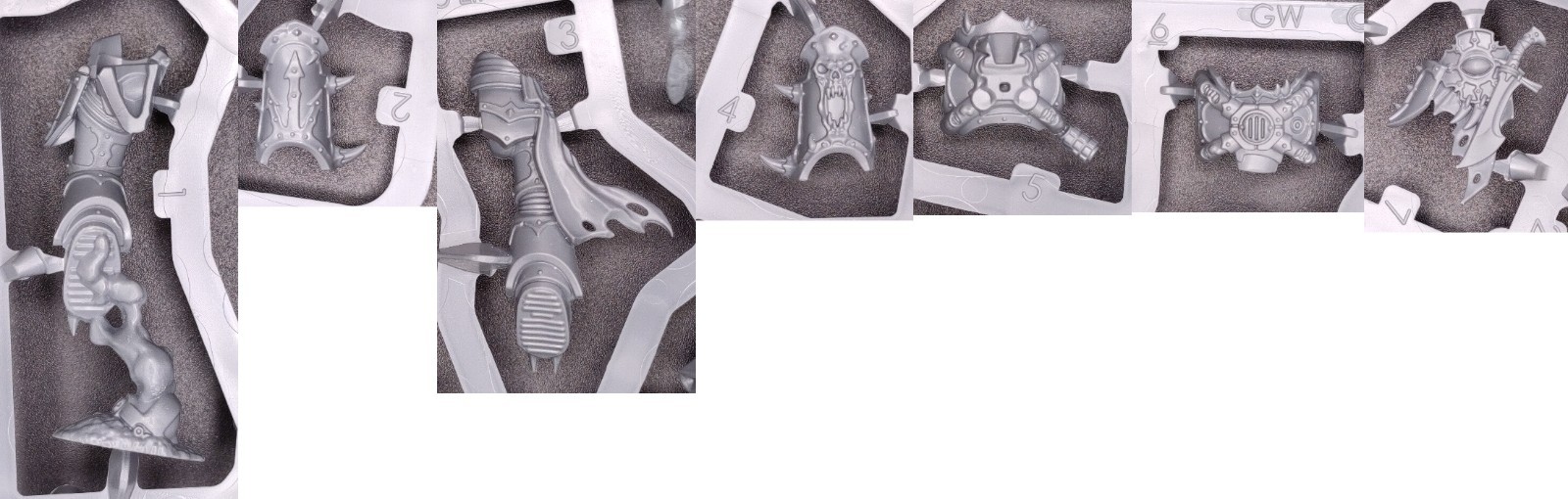 40k Chaos Space Marines Murderwing & Chaos Lord Kill Team Shadowhunt Bits Bitz