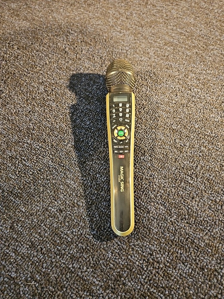 TESTED Magic Sing ET23KR Microphone Device ONLY Wireless Karaoke