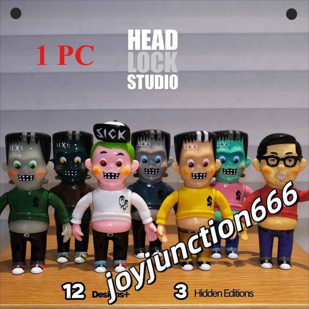 Headlockstudio Frankenstein Sofubi Designer Collectible Figurine 12cm 1PC