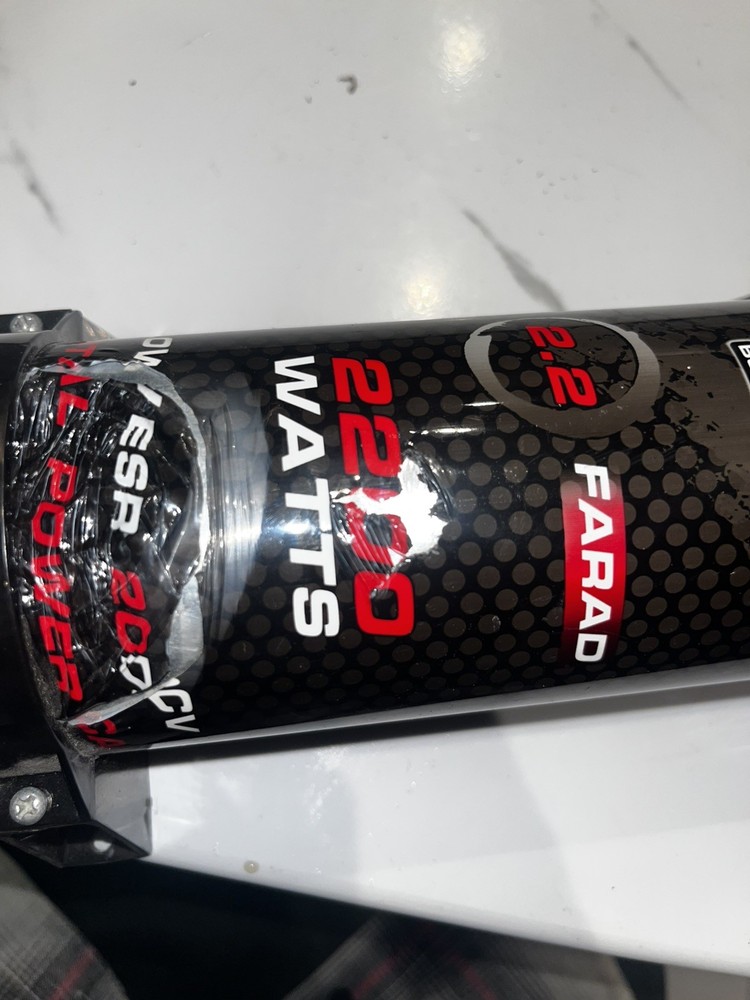 car audio power capacitor