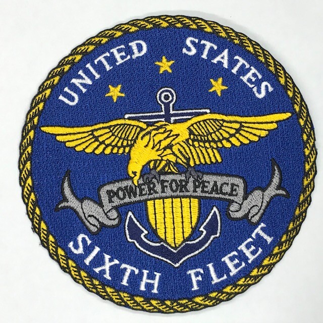 Patch,  United States Sixth Fleet   US Navy