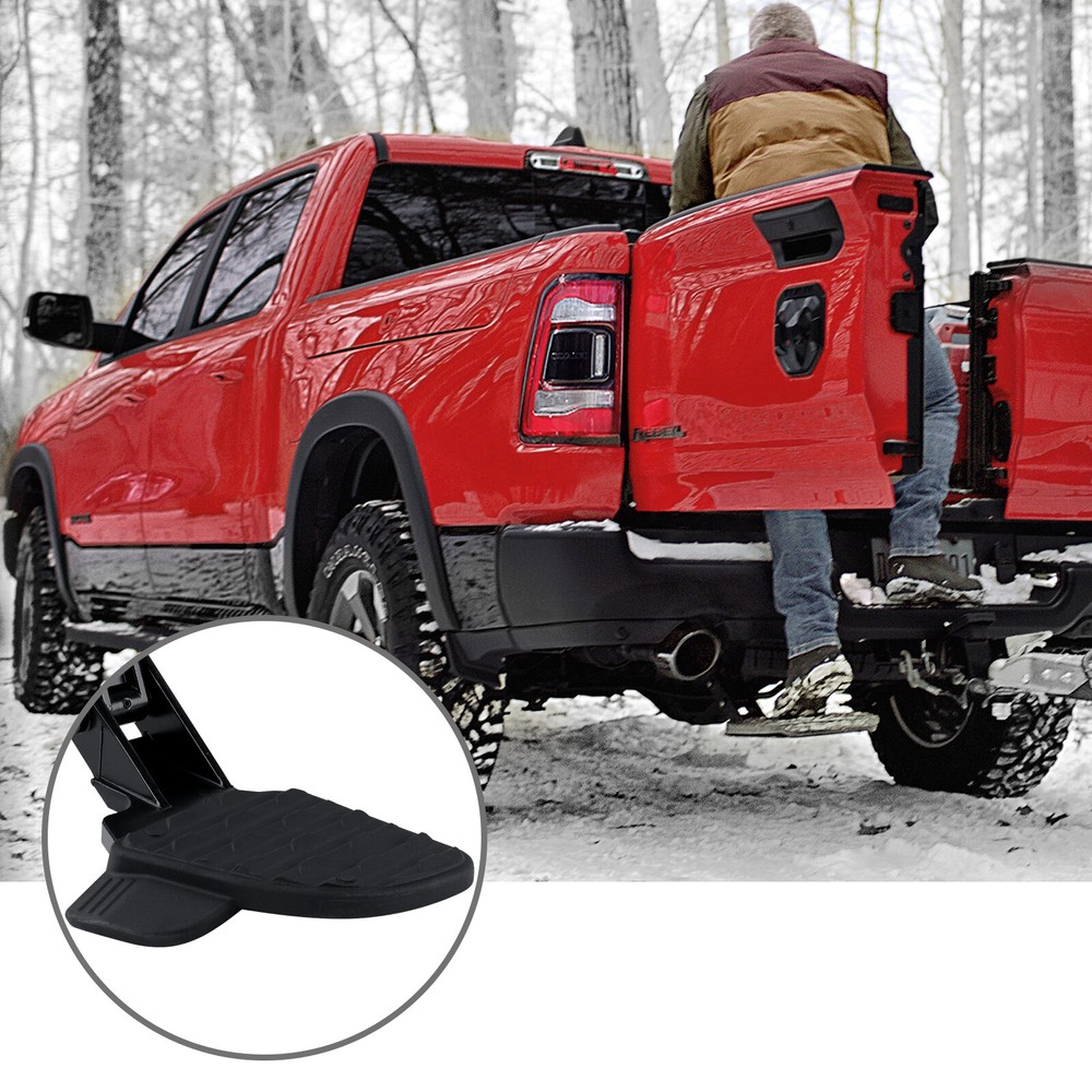 Rear Bedstep Step Retractable Bumper For Dodge Ram 2500 2022