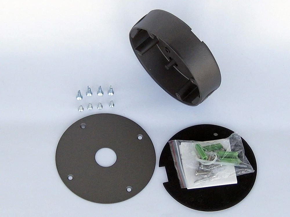 Universal Security Camera Mount Junction Box Gray Color