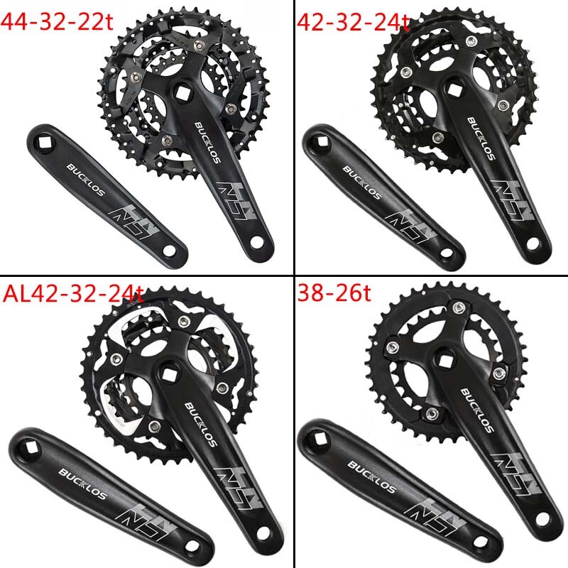 104/64BCD MTB Crankset 22-44t fit Shimano Bike Double Triple Chainrings Sprocket