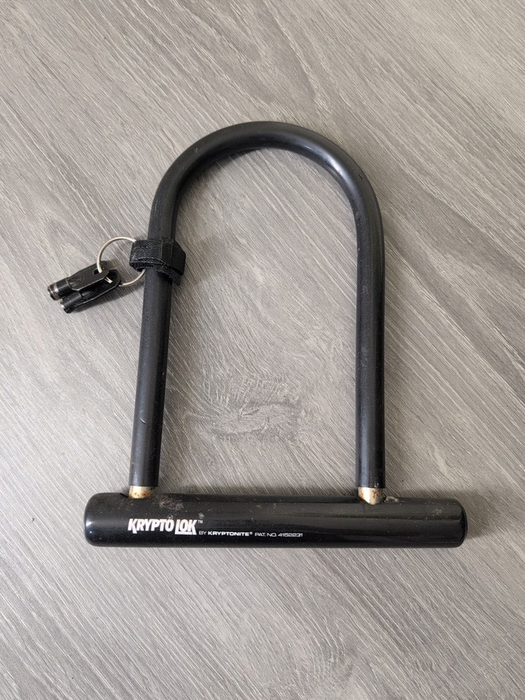 KRYPTONITE KRYPTOLOK U Lock Bicycle With 2 Key