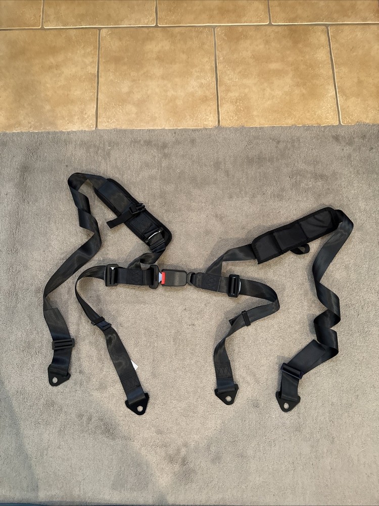 Pulaim Racing 4 Point Harness Black NEW OPEN BOX!