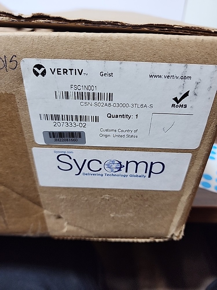Vertiv Geist FSC1N001 PDU Facility Side Cable